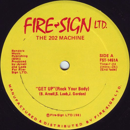 The 202 Machine - Get Up (Rock Your Body)