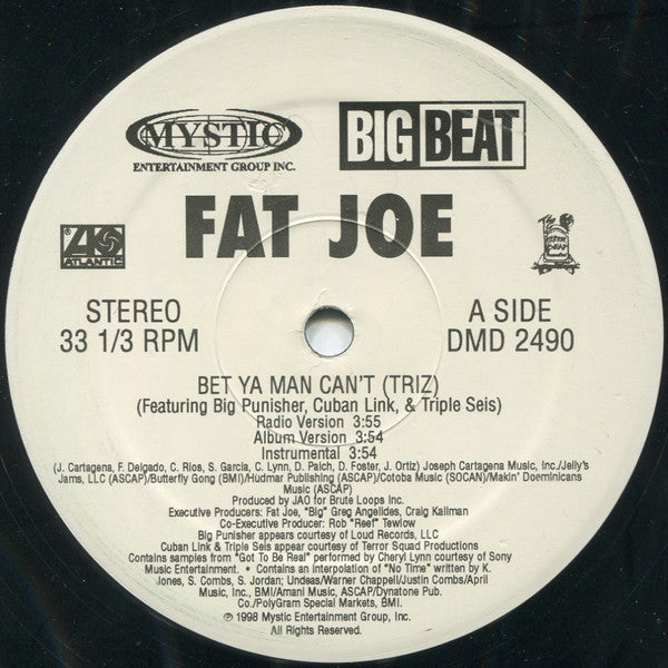 Fat Joe - Bet Ya Man Can't (Triz)