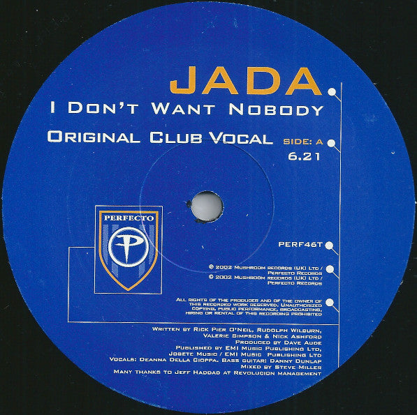 Jada - I Don't Want Nobody