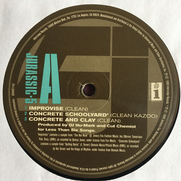 Jurassic 5 - Improvise