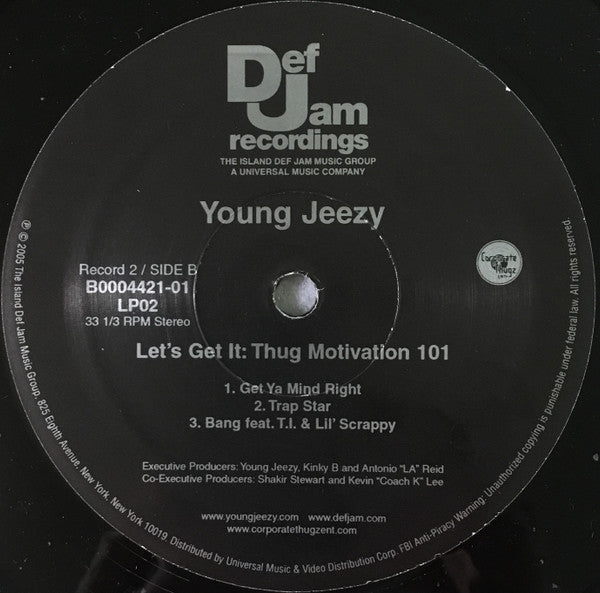 Young Jeezy - Let's Get It: Thug Motivation 101