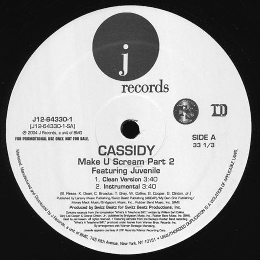 Cassidy (3) - Make U Scream Part 2