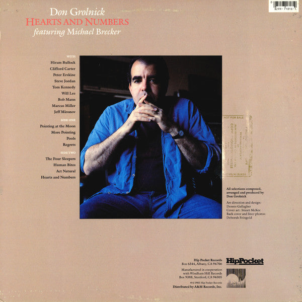 Don Grolnick - Hearts And Numbers