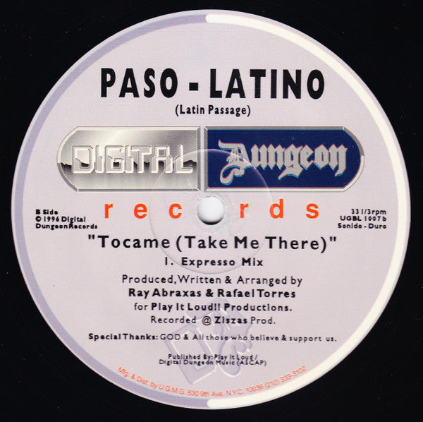 Paso-Latino - Tocame (Take Me There)