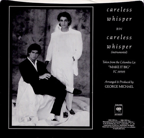 Wham! - Careless Whisper