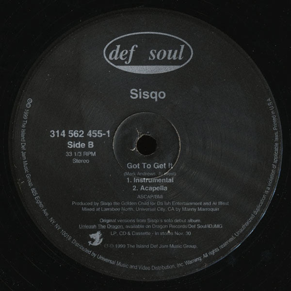 Sisqo - Got To Get It