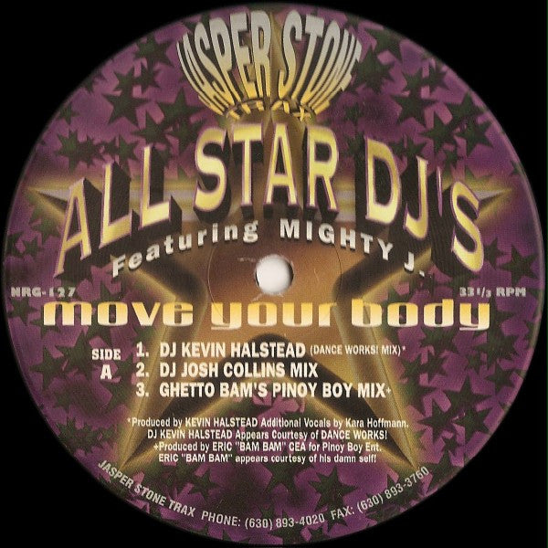 All Star DJ's Featuring Mighty J. - Move Your Body