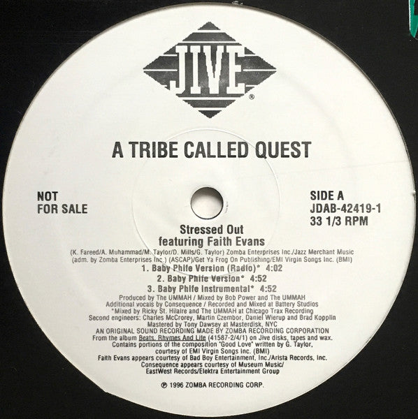 A Tribe Called Quest - Stressed Out
