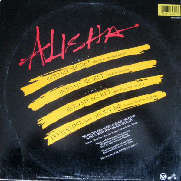 Alisha - Into My Secret (Remix)