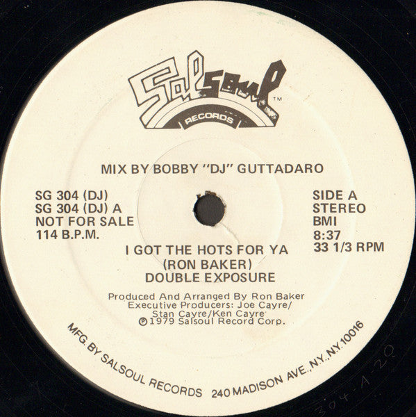 Double Exposure - I Got The Hots For Ya