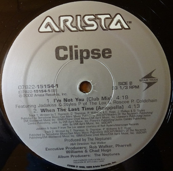 Clipse - When The Last Time