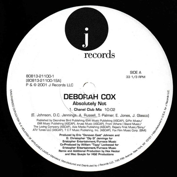 Deborah Cox - Absolutely Not