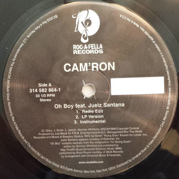 Cam'ron - Oh Boy / The Roc