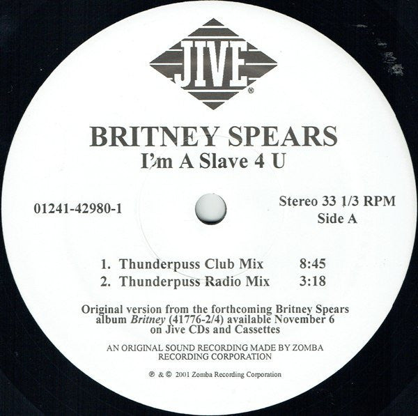 Britney Spears - I'm A Slave 4 U (The Remixes)