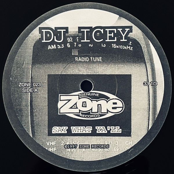 DJ Icey - Say What Ya'll
