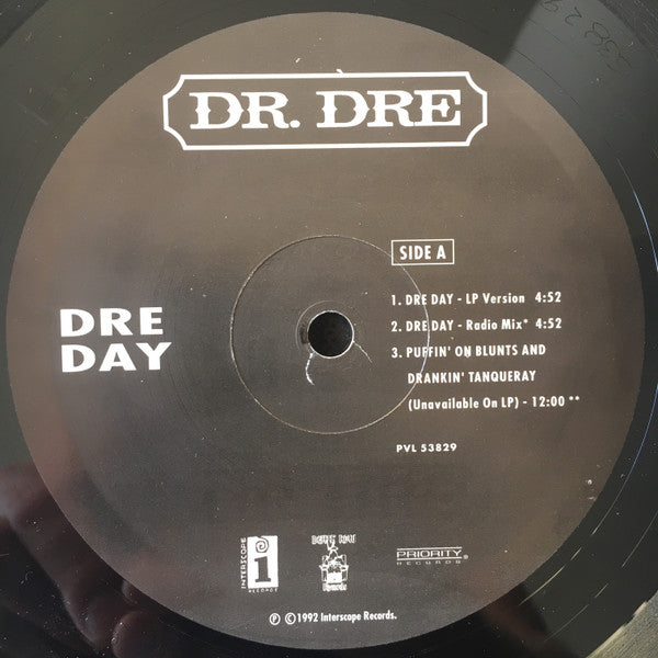 Dr. Dre - Dre Day (12", 1992)