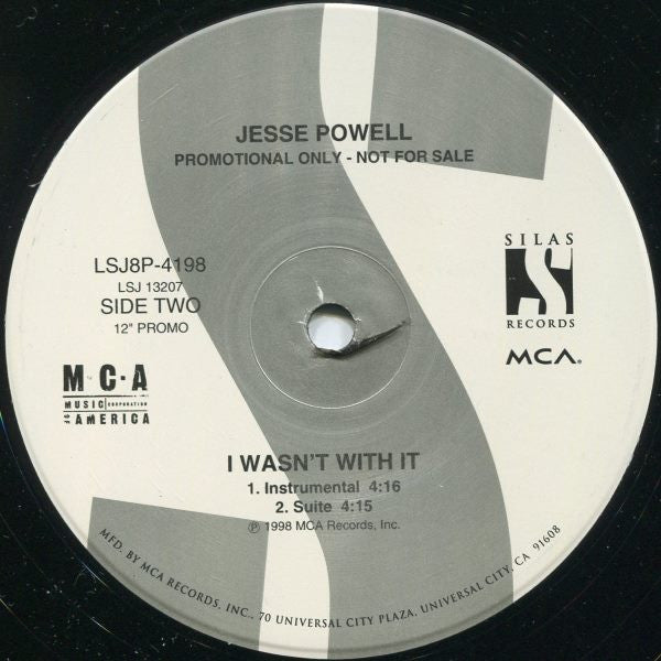 Jesse Powell - I Wasn't With It