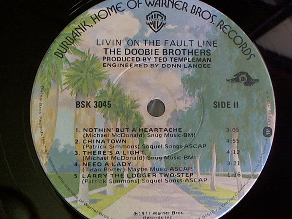 The Doobie Brothers - Livin' On The Fault Line