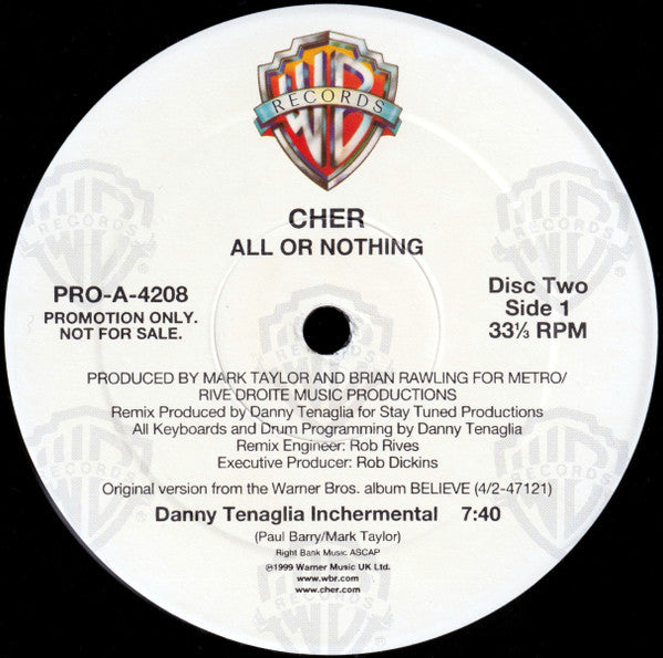 Cher - All Or Nothing