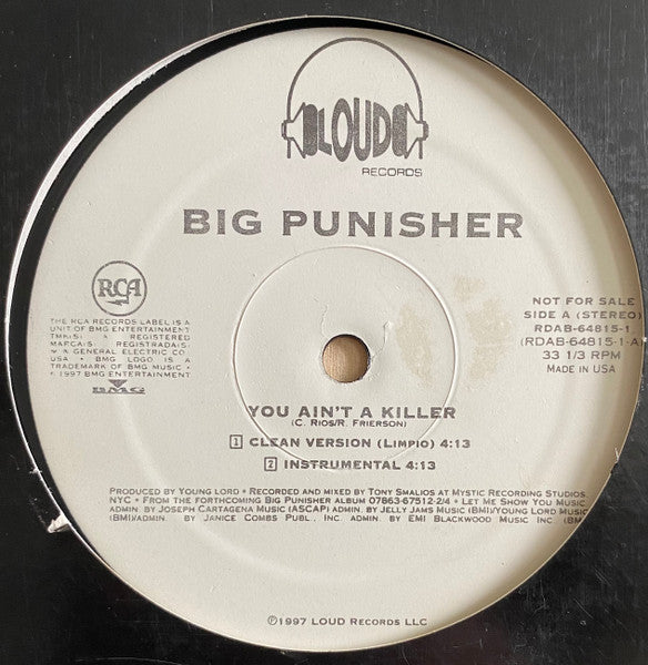 Big Punisher - You Aint A Killer