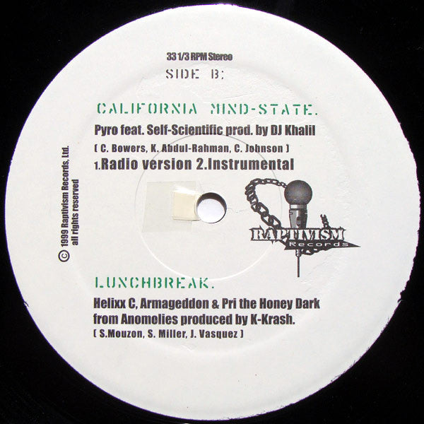 Various - No More Prisons (The Rich Get Rich / California Mindstate)
