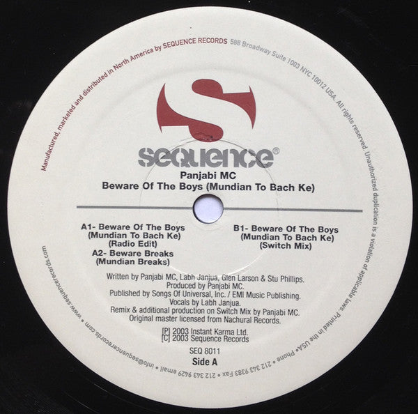 Panjabi MC - Beware Of The Boys (Mundian To Bach Ke)