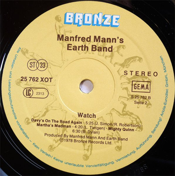 Manfred Mann's Earth Band - Watch
