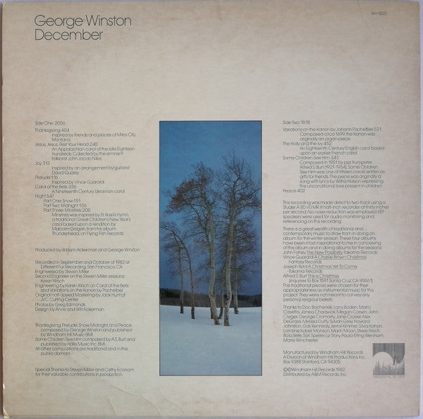 George Winston - December