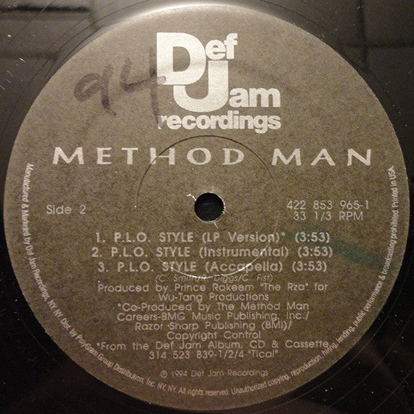 Method Man - Bring The Pain