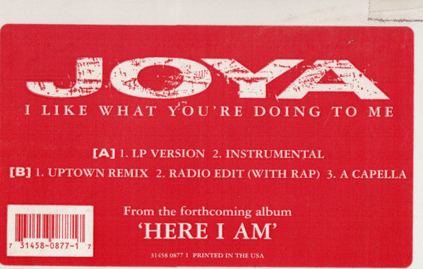 Joya - I Like What You're Doing To Me