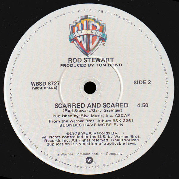 Rod Stewart - Da Ya Think I'm Sexy? (Special Disco Mix)