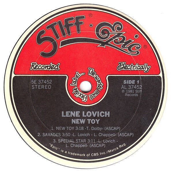 Lene Lovich - New Toy
