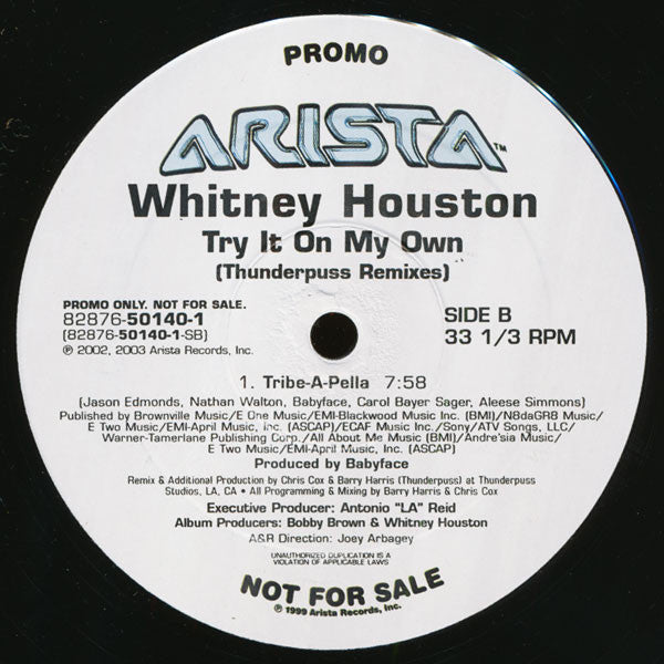 Whitney Houston - Try It On My Own (Thunderpuss Remixes)