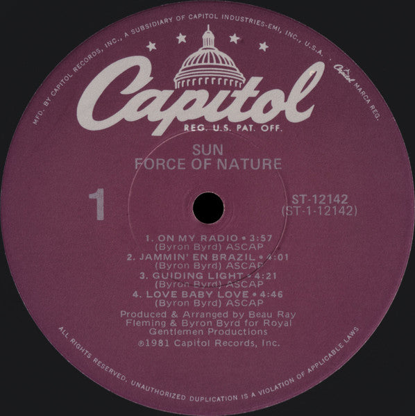 Sun (7) - Force Of Nature