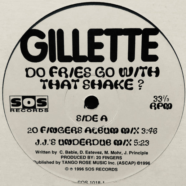 Gillette - Do Fries Go With That Shake?