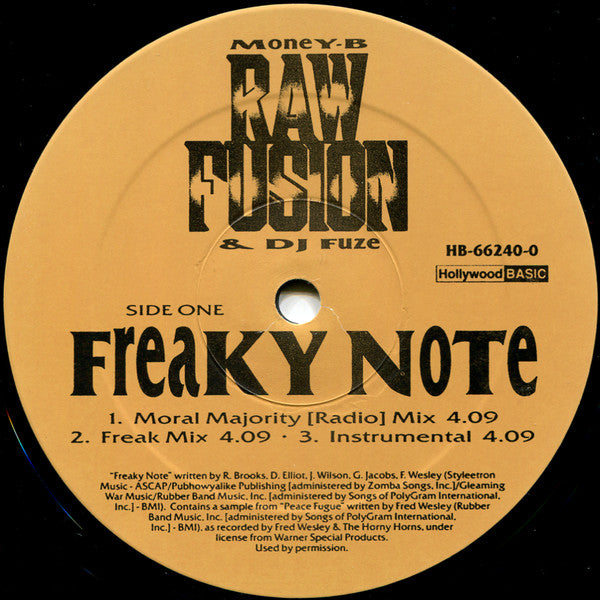 Raw Fusion - Freaky Note / Glockadoodayoo