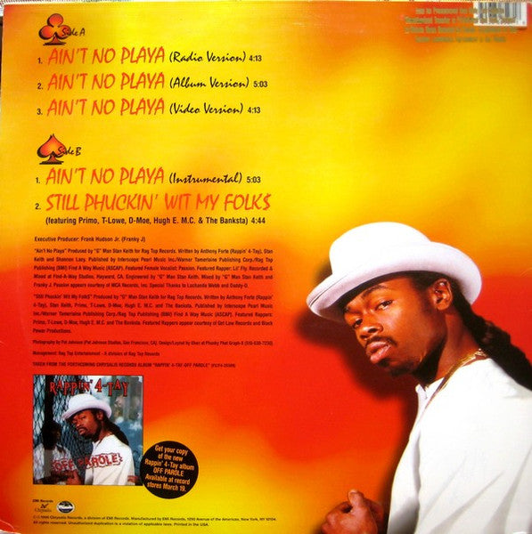 Rappin' 4-Tay - Ain't No Playa Like...