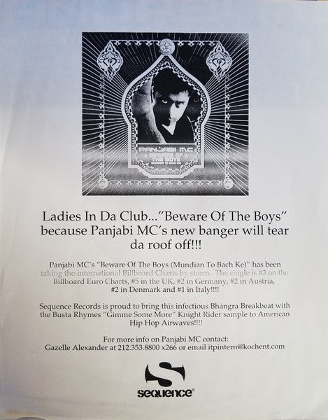 Panjabi MC - Beware Of The Boys (Mundian To Bach Ke)
