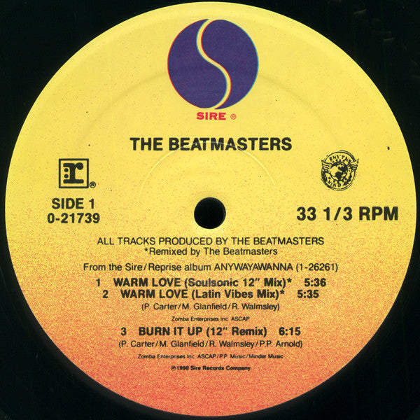 The Beatmasters - Warm Love