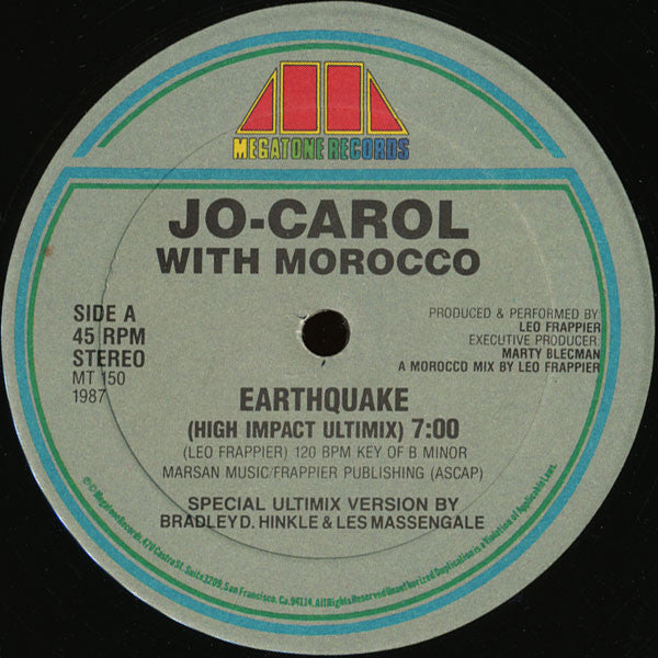 Jo-Carol - Earthquake