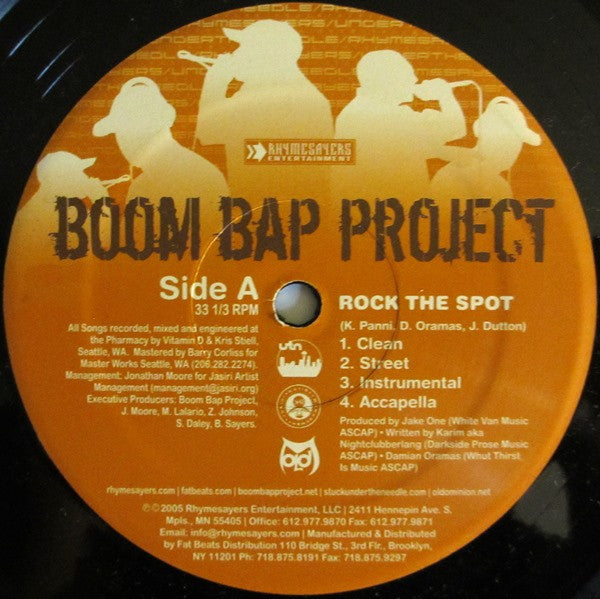 Boom Bap Project - Rock The Spot / Wyle Out
