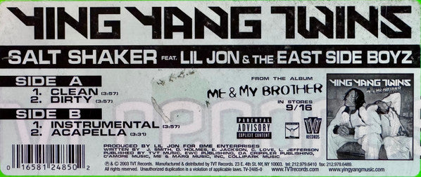 Ying Yang Twins - Salt Shaker