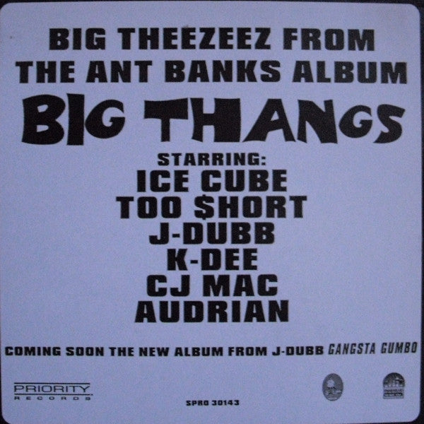 Ant Banks - Big Theezeez From The Ant Banks Album Big Thangs