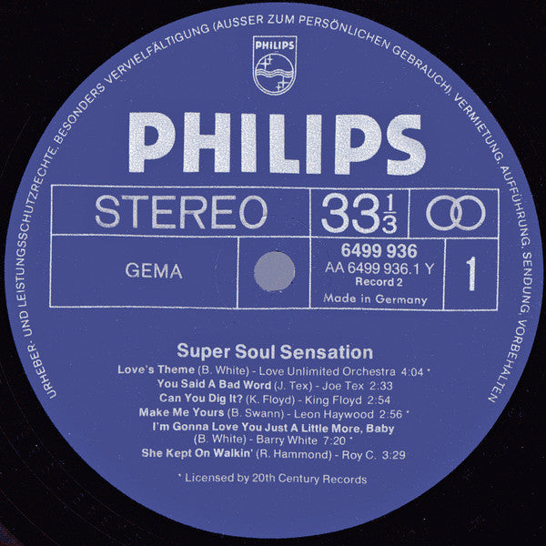 Various - Super Soul Sensation