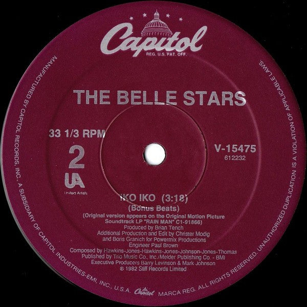 The Belle Stars - Iko Iko