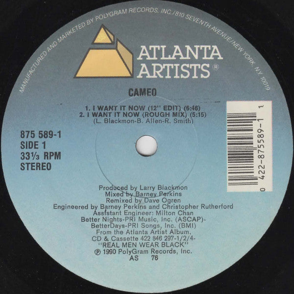 Cameo - I Want It Now