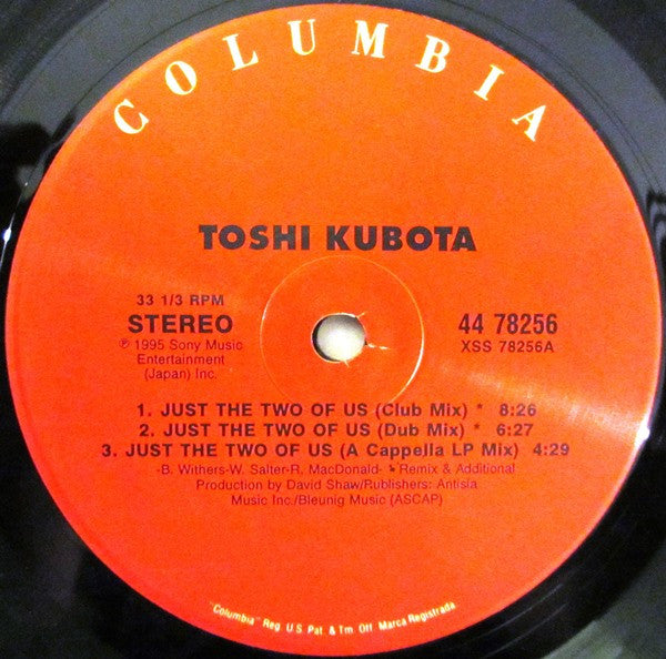 Toshinobu Kubota - Just The Two Of Us