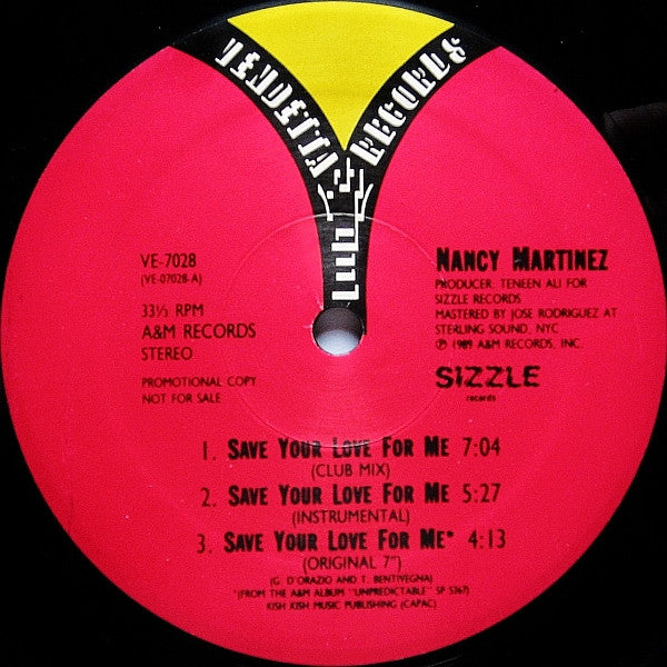 Nancy Martinez - Save Your Love For Me