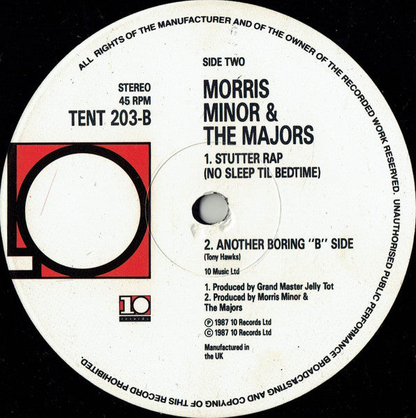 Morris Minor And The Majors - Stutter Rap (No Sleep Til Bedtime)