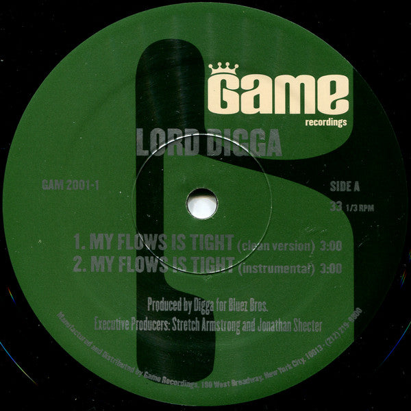 Lord Digga - My Flows Is Tight